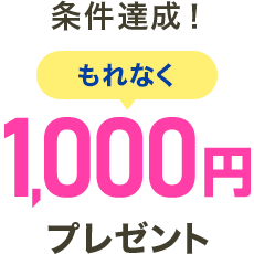 �����B���I ����Ȃ�1,000�~�v���[���g